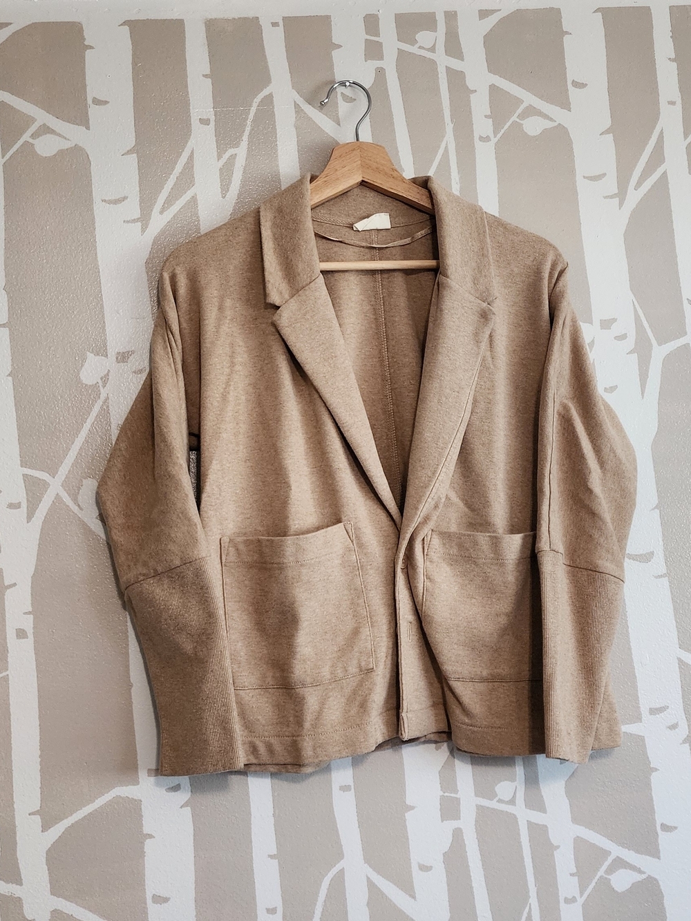 Pact: Relaxed Airplane Blazer Cardigan